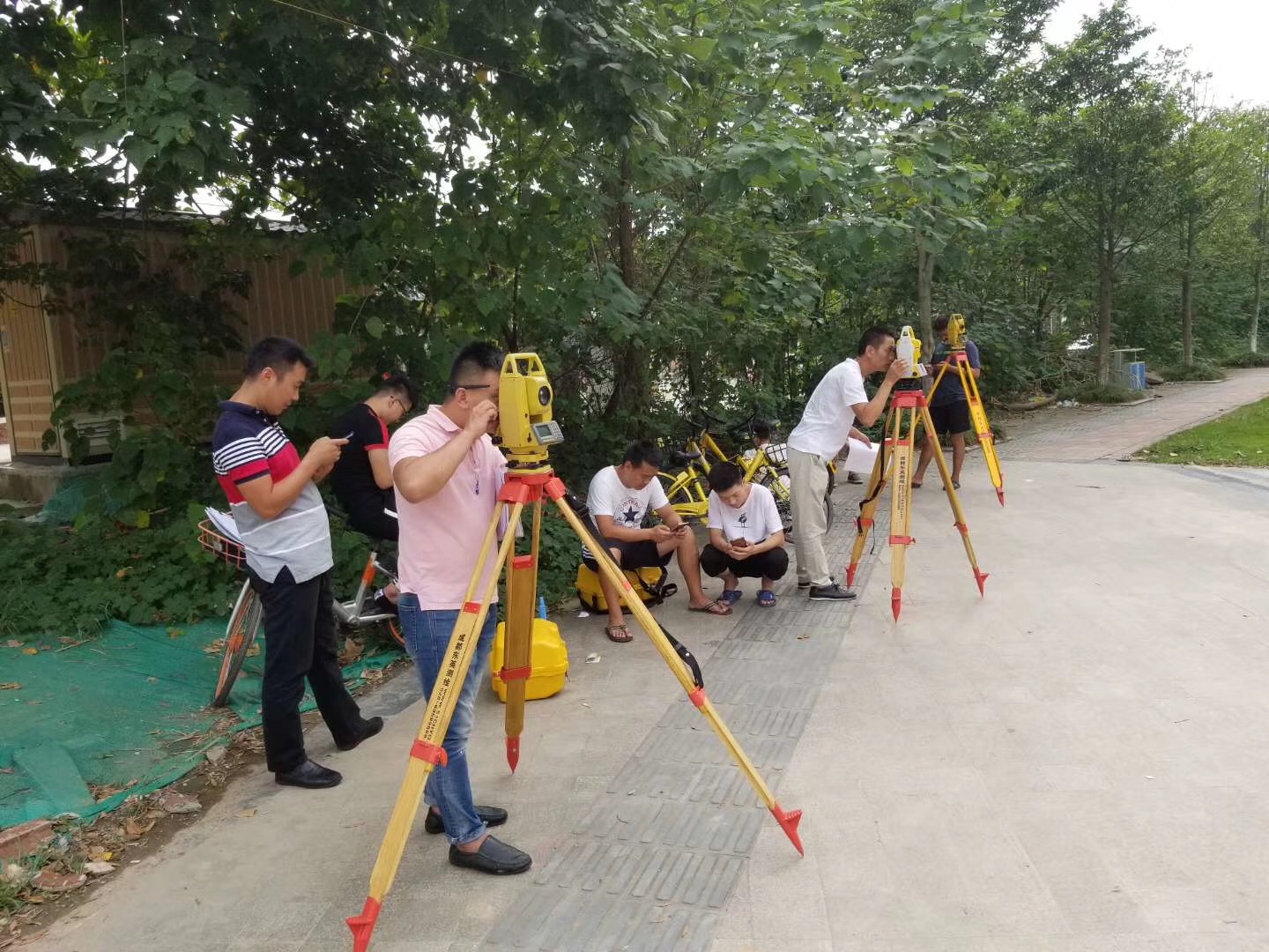 關(guān)于全站儀開機(jī)以及角度測(cè)量的步驟！